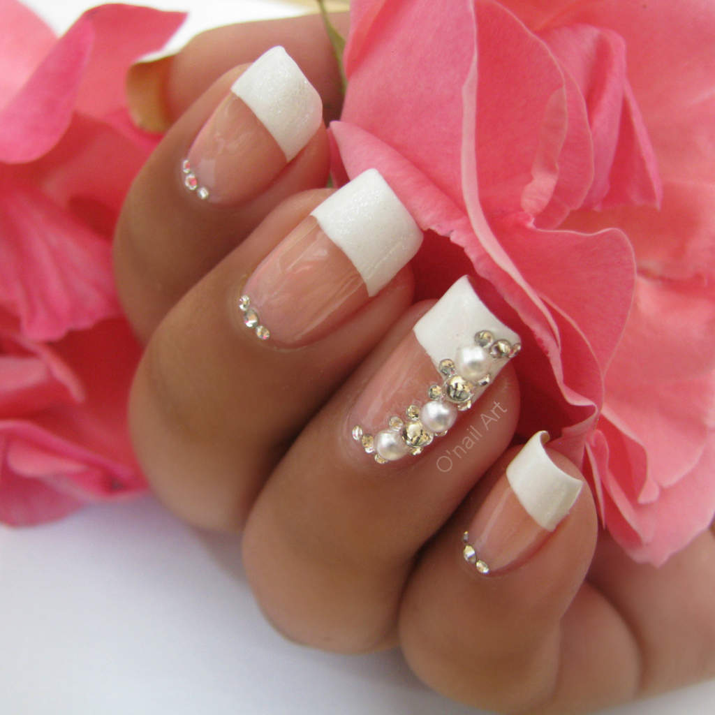 white nails #10
